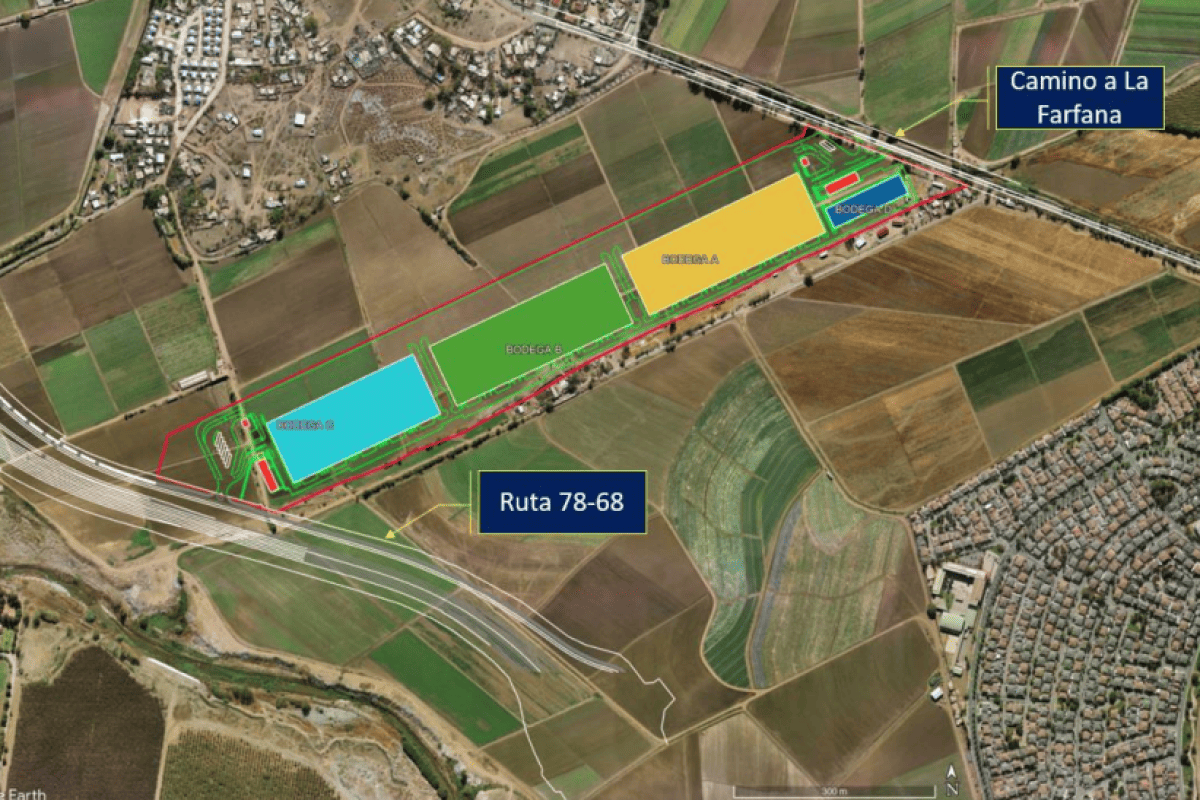 Filial de SalfaCorp proyecta invertir US$ 90 millones en centro de bodegaje en Maipú